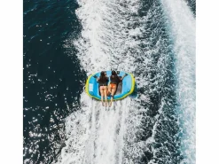 Best COASTO Boya remolcada Beagle 175 x 150 cm - Nylon 420 D - PVC 26G - 4 asas de neopreno - Carga máxima 154 kg - 2 plazas Azul