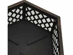 Hot Brasero con atizador acero 62x54x56 cm Brasero
