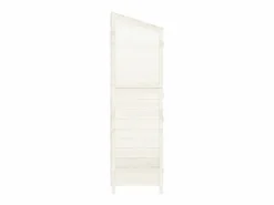 Hot Bristol Cobertizo de jardín madera maciza abeto 102x52x174,5cm Caseta De Jardín
