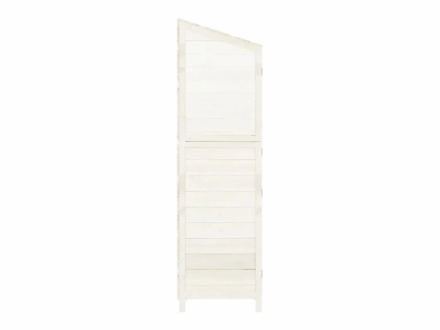 Hot Bristol Cobertizo de jardín madera maciza abeto 102x52x174,5cm Caseta De Jardín