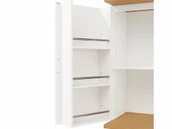 Outlet Buffet de cocina moderno 80x40x180 cm - 4 puertas + 1 cajón - mueble alto - MDF - Aparador De Cocina