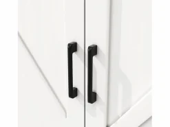 Outlet Buffet de cocina moderno 80x40x180 cm - 4 puertas + 1 cajón - mueble alto - MDF - Aparador De Cocina