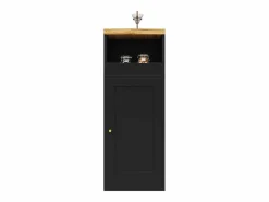 ModernLuxe Buffet、Mueble de barra corrediza de MDF - Con LED y gamas varias -