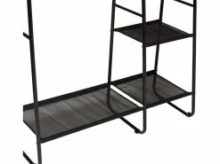 5five Burro de Ropa 1 Barra 4 Estantes Metal 150x102 cm