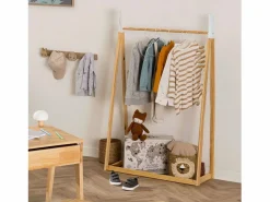 Discount Burro De Ropa Tipi Infantil Organizador Melamina 79x126 cm Robe/Blanco Burro Para Ropa