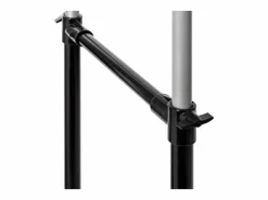 Clearance Burro perchero 2 barras extensibles con ruedas 110x80x43 cm Burro Para Ropa