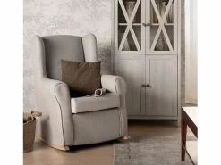 Discount Butaca de lactancia de Poliéster Topo 103 x 75- Lily Sillón Balancín