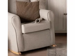 Discount Butaca de lactancia de Poliéster Topo 103 x 75- Lily Sillón Balancín