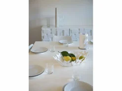 Online Butterfly - Portarrollos de sobremesa, acero moderno para 3 rollos, baño y cocina, Fabricado en Italia Blanco