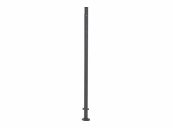 Outlet Buzón de acero inoxidable antracita moderno casillero de correo + soporte 120 cm Buzón