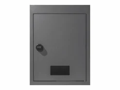 Buzón de Pared Empotrado SucceBuy 320x158x430mm, Oscuro – Estilo Empotrado Elegante y Funcional