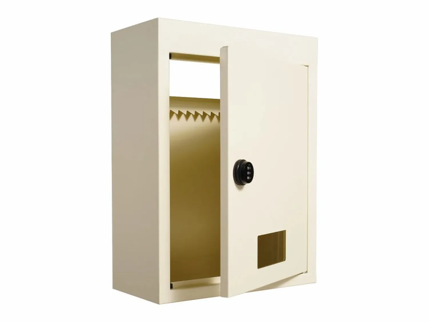 Sale Buzón de Pared SucceBuy 31.8 x 16 x 42.9 cm, Buzón de Acero Robusto con Cerradura de Combinación, – Almacenamiento Seguro del Correo Beige