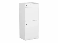 Vente-unique Buzón para paquetes -An.45 x Prof.35 x Al.105 cm - COLIBRI Blanco