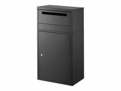 Online Buzón SucceBuy Buzón de Entrega para Exteriores con Cerradura, 91 cm de Ancho, para Almacenamiento de Paquetes Buzón