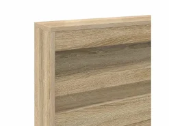 New Cabecera de almacenamiento con estante Roble Sonoma 90 cm Cabecero Y Puente De Cama