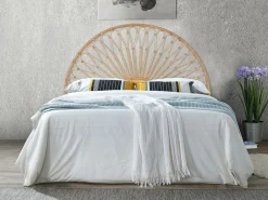 Vente-unique Cabecero 140 cm de ratán color natural - SOLIA