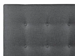 Outlet Vente-unique Cabecero capitoné FRANCESCO - 140 cm - Tela color Gris