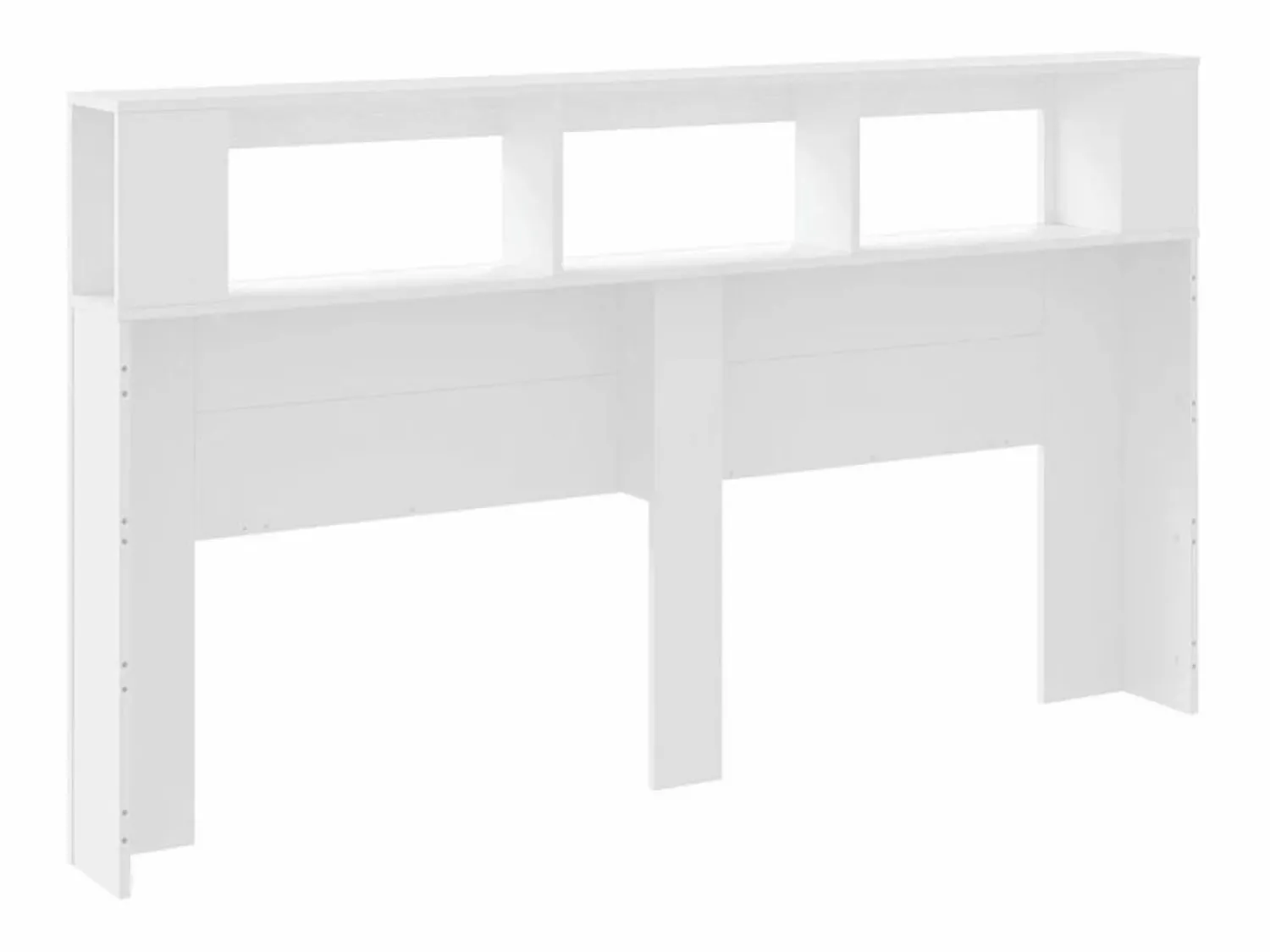 New Cabecero con LED madera de ingeniería 180x18,5x103,5 cm Cabecero Y Puente De Cama