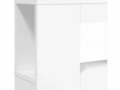 New Cabecero con LED madera de ingeniería 180x18,5x103,5 cm Cabecero Y Puente De Cama