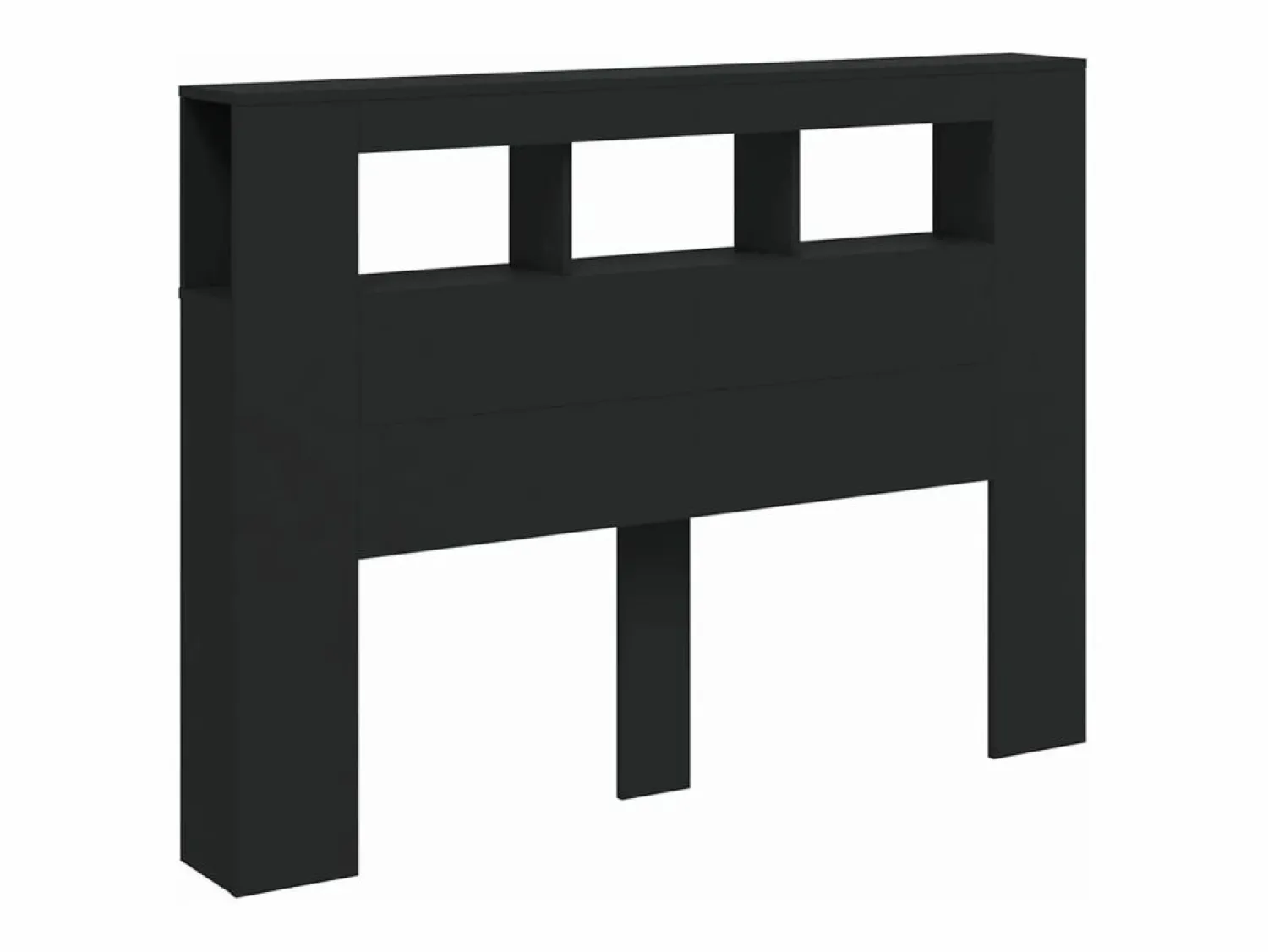 Cabecero con LED madera de ingeniería 140x18,5x103,5 cm Cabecero Y Puente De Cama