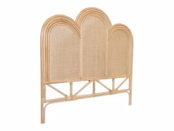 Best Vente-unique Cabecero de cama 140 cm en ratán color natural - JAKOBIA Color natural claro