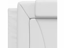 Clicnbuy Cabecero de cama acolchado cuero sintético 80 cm