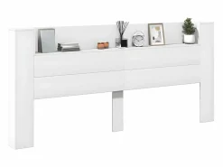 Outlet Cabecero de cama con LED 220x16,5x103,5 cm Cabecero Y Puente De Cama