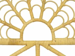 New Cabecero de cama de 110 cm en mimbre color natural - FLOSIA Muebles Niño|Cabecero Y Puente De Cama