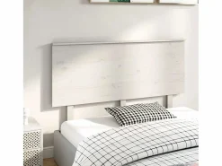 Cabecero de cama madera maciza de pino 144x6x82,5 cm Cabecero Y Puente De Cama