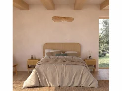 Discount Rendez-Vous Déco Cabecero de 140cm en ratán natural - Grace Marru00f3n