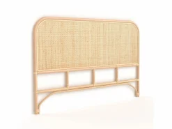 Discount Rendez-Vous Déco Cabecero de 140cm en ratán natural - Grace Marru00f3n