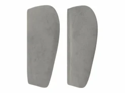 Clicnbuy Cabecero de terciopelo claro 83x23x78/88 cm