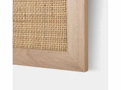 Hot Cabecero doble de Fibra natural Natural 59 x 160- Tahiti Cabecero Y Puente De Cama