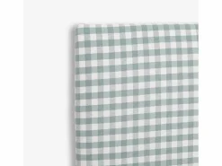 Clearance Cabecero infantil tapizado en vichy color turquesa 110x52cm Muebles Niño
