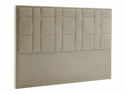 Vente-unique Cabecero moderno Hermine de terciopelo color de 140 cm