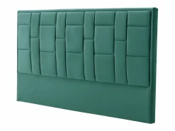 New Vente-unique Cabecero moderno Hermine de 160 cm en terciopelo Verde pino