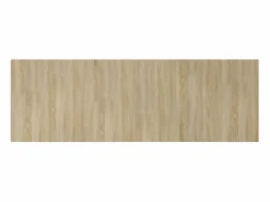 Cabecero pared madera contrachapada roble Sonoma 240x1,5x80cm Cabecero Y Puente De Cama