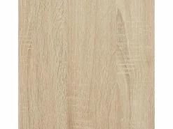 Cabecero pared madera contrachapada roble Sonoma 240x1,5x80cm Cabecero Y Puente De Cama