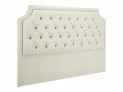 Vente-unique Cabecero tapizado 200 cm en tela - JOHENE