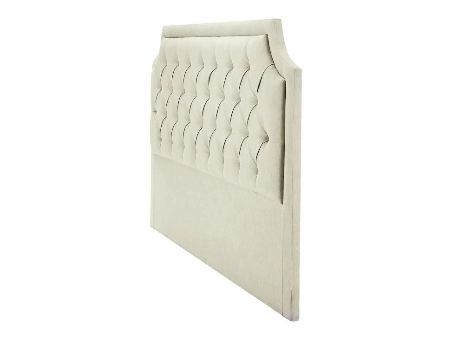 Vente-unique Cabecero tapizado 200 cm en tela - JOHENE