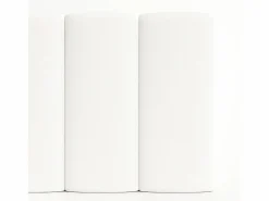 Morfeo Descanso Cabecero tapizado nórdico líneas verticales tela antimanchas para cama 180 cm - 190x125 cm