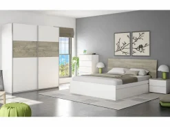 duehome Cabezal con 2 mesitas Oikos