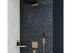 New HANSGROHE Cabezal de ducha Rainfinity 100 cepillado Bronce