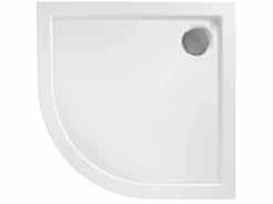 Discount Rea Cabina De Ducha + Plato De Ducha Look Chrome 80X80 Plateado