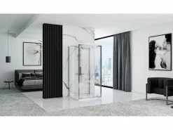 Hot Cabina De Ducha De Pared Rapid Swing 90X80 Chrome Cabina De Ducha