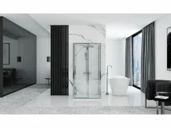 Outlet Cabina De Ducha De Pared Rapid Slide Chrome 140X80 Cabina De Ducha