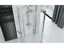 Hot Cabina De Ducha De Pared Rapid Slide 160X100 Chrome Cabina De Ducha