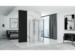 New Cabina De Ducha De Pared Rapid Slide 160X80 Chrome Cabina De Ducha