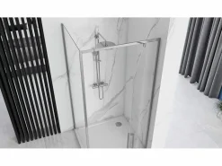 Rea Cabina De Ducha Esquinera Rapid Swing 120X100 Chrome