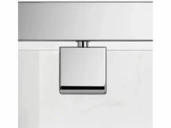 Best Rea Cabina De Ducha Esquinera Primo Swing 80X80 Chrome Gris